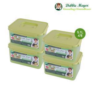 [선택2] 데비마이어 김치박스 대용량 5.1L 4종