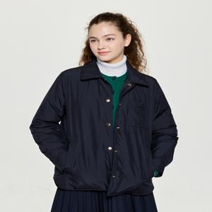 헤지스 여성 [[25FW]] HSJU5D003N2 [시즌오프]리버시블 경량 다운 셔켓 네이비