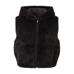 헤지스 여성 [[25FW]] HSJU5D009W2 [시즌오프]리버시블 페이크퍼 베스트 브라운