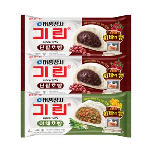 팥호빵(4입)X2봉 + 야채호빵(4입)X1봉 (총12입)