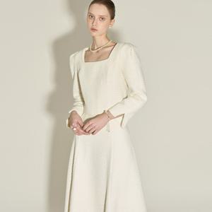 D5434 트위드 투피스