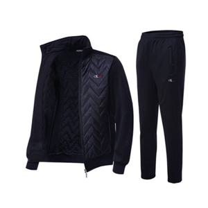 [하프클럽] 남자겨울트레이닝세트 기모 CK 기본 패딩 세트 기모세트패딩세트빅사이즈