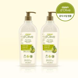 [달란] 올리브 너리싱 바디로션 400ml x2개