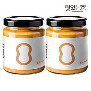 닥터루트 무첨가 무심 땅콩버터 260g 2병 국내제조 땅콩100%