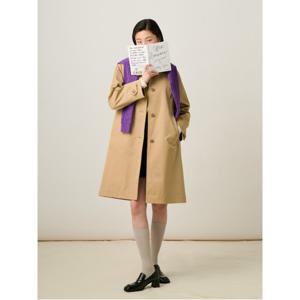 [25SS]코튼 롱 맥 코트  베이지 (BF523TC01A)