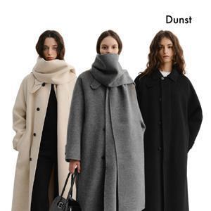 던스트 UNISEX HANDMADE CASHMERE MUFFLER COAT_UDCO5D124