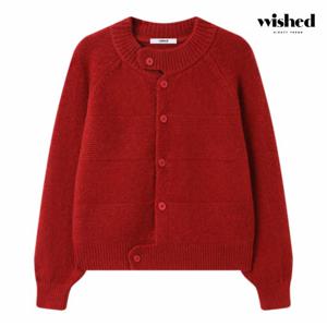 정상가:79,000원 ㅣ 넥 포인트 버튼업 니트 가디건 (WICDCD035)