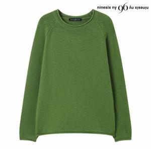 정상가:69,000원 ㅣ 레글런 라운드 베이직 긴팔 니트 (NP4KT044L0)