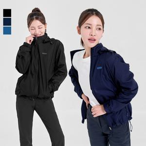 [역시즌SALE] 남여공용 가을 간절기 홑겹 초경량 주머니 패커블 아웃도어 바람막이 3COLOR