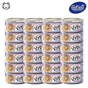 냥코밥상 참치치킨 80g x 24개