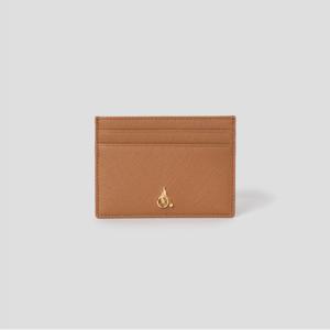 [빈폴ACC] 블리 사피아노 낱장 카드지갑 - 브릭 BE57A4T01C