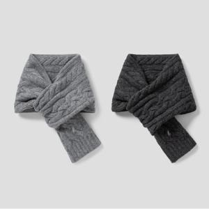 (2종택1) 빈폴ACC 울 케이블 숏 머플러 2종 택1