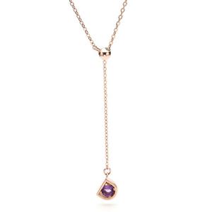 [도로시]14k 도로시D 탄생석 목걸이_천연석-2월