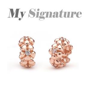 [도로시] 14k 마이 시그니처 꽃리스 참