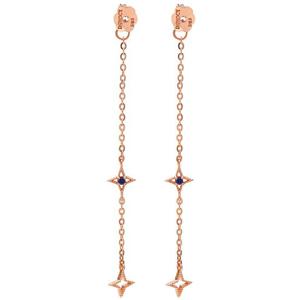 [도로시] 14k 폴라리스 리틀딥블루 이어참뒷장식1개