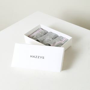 헤지스 여성 [[25SS]] HSSS5B102G2 3종 혼합 발목 그레이