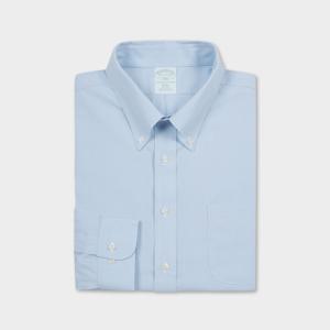 [정상가 149000원] 논아이론 폴로버튼다운 하운드투스 드레스셔츠 (라이트블루) (BBTSMF9841M)