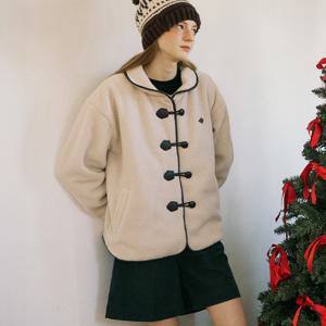 [아워호프] Duffle Round Collar Jacket - Cream beige [H24WT-OT03-CRB]