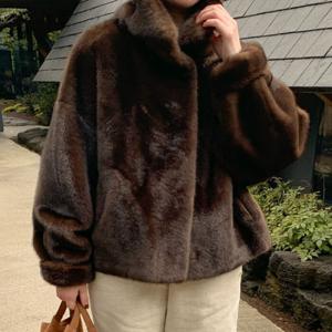 [브리치]  / 몽드 밍크퍼 자켓