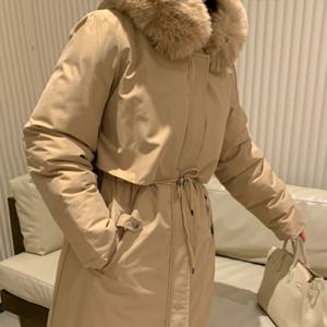 [브리치]  / 핫 딜 밍크퍼 롱패딩 (2color)