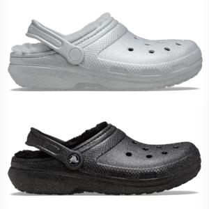 크록스 클래식퍼즈라인드글리터클로그 211928