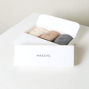 헤지스 액세서리 [[26SS]] HISS6E222G2 그레이 단색 면혼방 중목양말3종세트