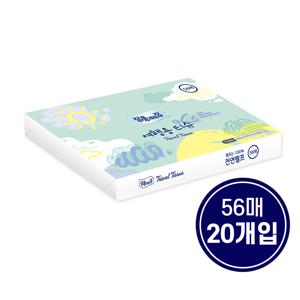 잘풀리는집 여행용 미용티슈 56매 x 20입
