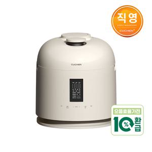[316Ti스텐내솥] 123 10인용 풀스테인리스 듀얼프레셔  IH압력밥솥 CRT-XPD1070IEGI 아이보리