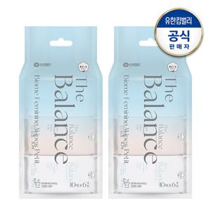 더밸런스 여성청결티슈 10매x6개입x2셋트