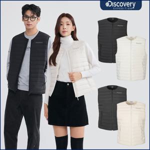 디스커버리 25FW신상 남여 픽시버G 튜브 다운 패딩베스트 DMDV71056,DWDV72056