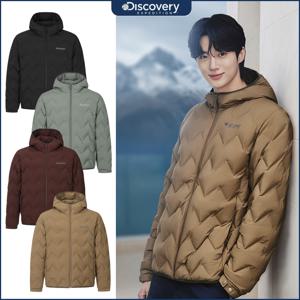 디스커버리 25FW신상 변우석 남성 티베른 튜브 구스다운 경량패딩 DMDJ83056
