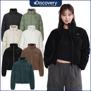 디스커버리 25FW신상 여성 헤이니 글로우 다운 숏패딩 DWDJ9G056