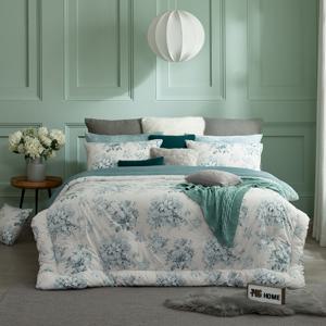 고밀도 바이오워싱 모달코든 벨로아 뜨와르 그린 차렵패드세트 S/Q/K