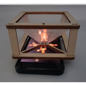 J2K 홀로그램 AR체험 키트 스마트폰 DIY 과학 3개