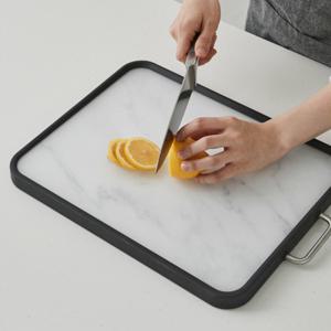 한샘 양면으로 사용 가능한 스텐도마 블랙