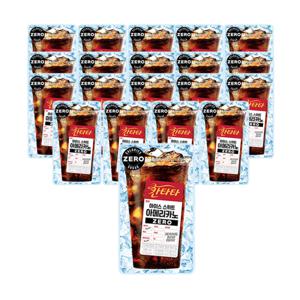 칸타타 아이스 스위트 아메리카노 제로 파우치 190ml 20입 / 커피 / 음료