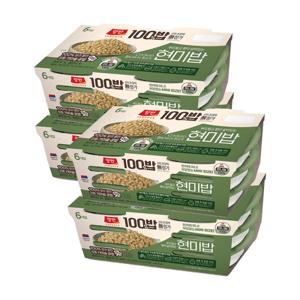양반100밥 현미밥 130g 24입