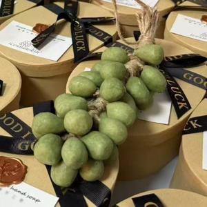 포도모양 수제비누 천연세안비누 집들이선물 기념품 포도알 40개 세트