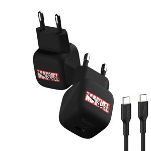 벨킨 마블 45W C타입 PD PPS 초소형 고속 충전기 + 60W 1M 케이블 세트