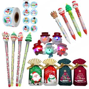 모음 크리스마스 소품 카트리지 연필 4색 10색 볼펜 초등 초등학생 크리스마스 문구 학용품 선물 단체선물