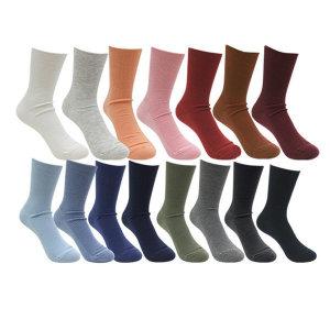 (역마진)(특가) HNC 파스텔골지 숙녀 패션양말/발목양말 15켤레 무료배송