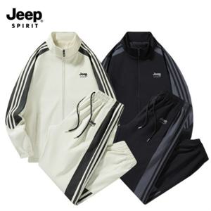 지프 JEEP SPIRIT 남녀공용 상하의세트 트레이닝세트 츄리닝세트 JPHJ48BD02