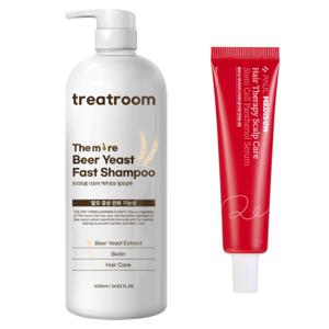 트리트룸 더모어 맥주효모 탈모샴푸 1030ml + 헤어테라피 세럼  30ml  1개