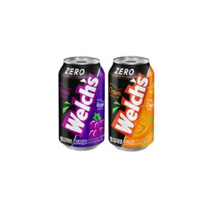 웰치스 제로 355ml x 48캔 포도 오렌지 샤인머스켓 맛 선택