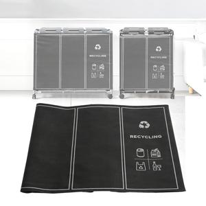 재활용분리수거함 커버 2단3단4단  / 분리수거대 쓰레기통 재활용 분리수거함 재활용커버 가정용분리수거