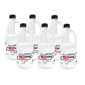 다정다감 시원하게 세척 해드림 배관세척제 2L 6개