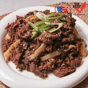 블랙앵거스 최고급 소불고기 250g x 4팩 (총1kg)