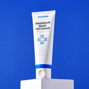 바그네슘 바르는 마그네슘 릴리프 핫 온열크림 120ml/ 근육경련 붓기 혈행 개선 파스