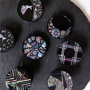 자개 스마트톡 만들기 DIY 수업 재료 나전칠기 공예 체험 2개완성 솜씨키트