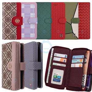 갤럭시 S22 S23 S24 S10 S9/노트9 10 20 플러스 울트라 지퍼월렛 케이스  2개 이상 국산 필름